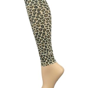 Hocsocx Footless Sleeves - Leopard Skin